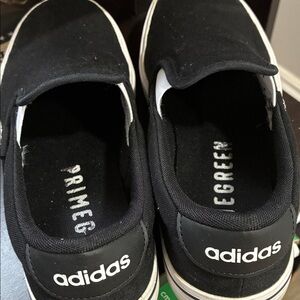 Adidas Women’s Black Adidas Slip-On Sneakers